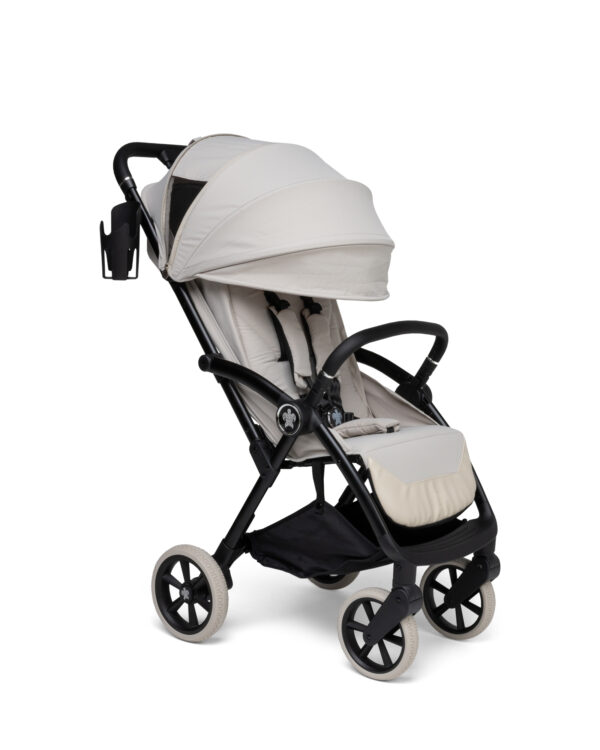 Ratini.lv | Mamoa M1 bērnu pastaigu un ceļojumu ratiņi krāsa Cotton White bilde #7