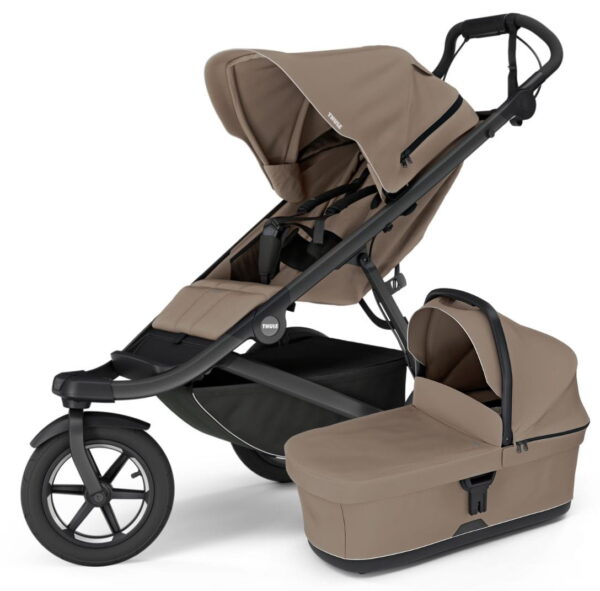 Ratini.lv | Urban Glide 3 bērnu ratiņu komplekts 2in1 krāsa Tinted Taupe bilde #1
