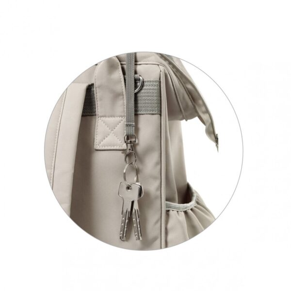 Ratini.lv | MODERN Style bērnu ratu soma/mugursoma krāsa 1649/02 Beige bilde #15