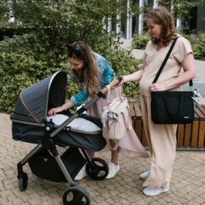 BabyOno CARMEN bērnu ratu soma krāsa 1571/01 Black