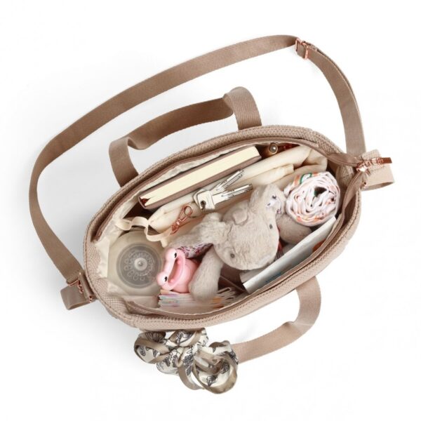 Ratini.lv | CARMEN bērnu ratu soma krāsa 1571/02 Beige bilde #11