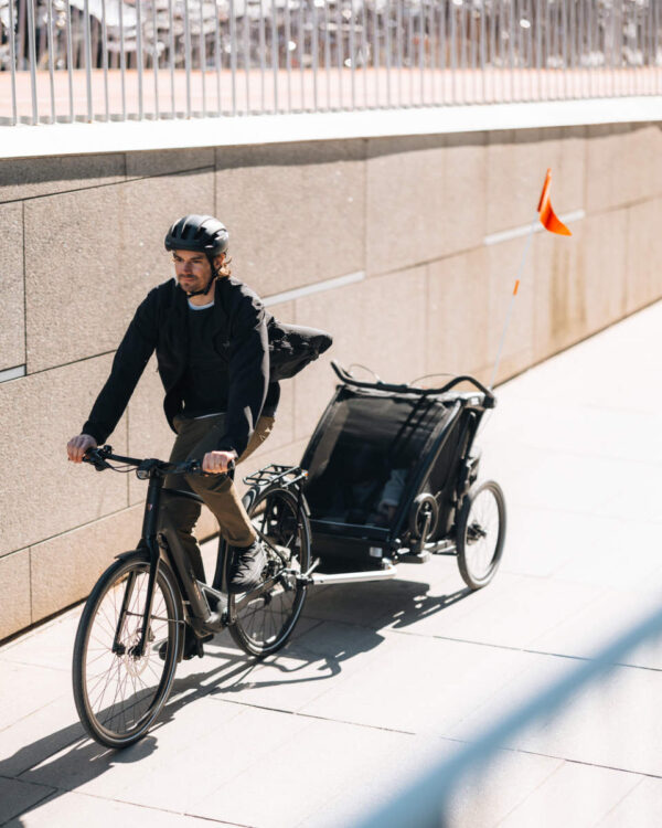 Ratini.lv | Chariot Sport 2 divvietīgā velosipēdu piekabe bilde #29