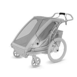 Thule Chariot Sport 2 Double divvietīgā velosipēdu piekabe bērniem