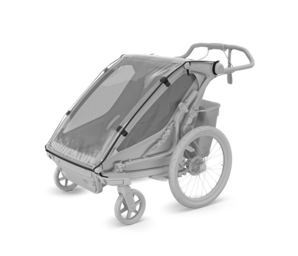 Ratini.lv | Chariot Sport 2 divvietīgā velosipēdu piekabe bilde #23