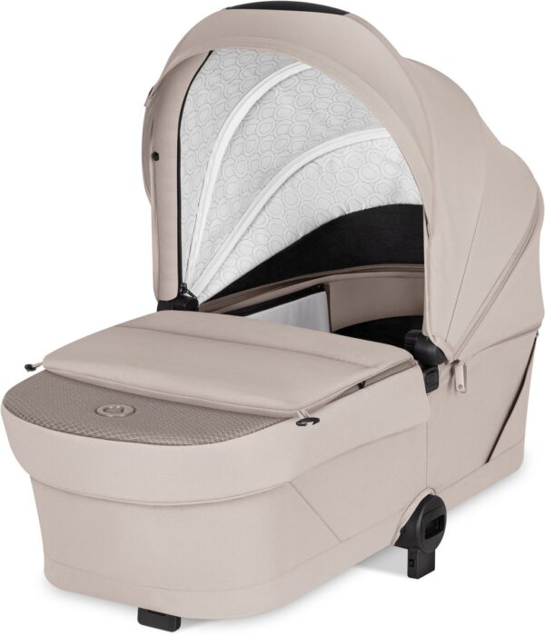Ratini.lv | SIA FLEX 2in1 bērnu pastaigu un ceļojumu ratu komplekts krāsa Beige Sand bilde #13