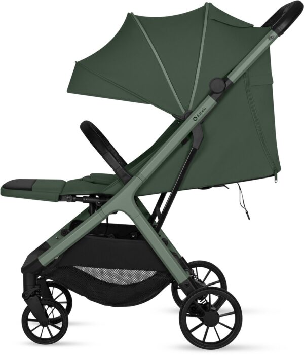 Ratini.lv | CLOE PLUS bērnu ratiņi krāsa GREEN SAGE bilde #9