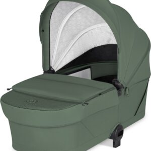 Lionelo SIA FLEX 2in1 bērnu pastaigu un ceļojumu ratu komplekts krāsa Green Emerald