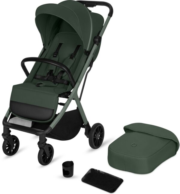 Ratini.lv | CLOE PLUS bērnu ratiņi krāsa GREEN SAGE bilde #7