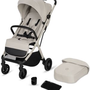 Lionelo CLOE PLUS bērnu ratiņi krāsa BEIGE SAND