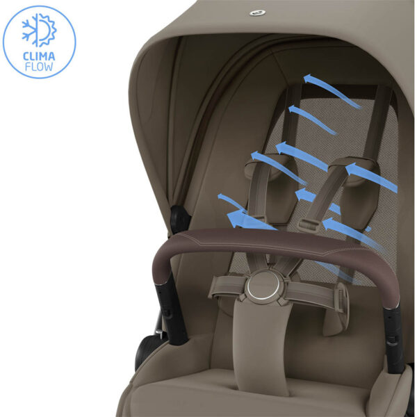 Ratini.lv | FAME bērnu ratu komplekts 2in1 krāsa Oak Truffle bilde #17