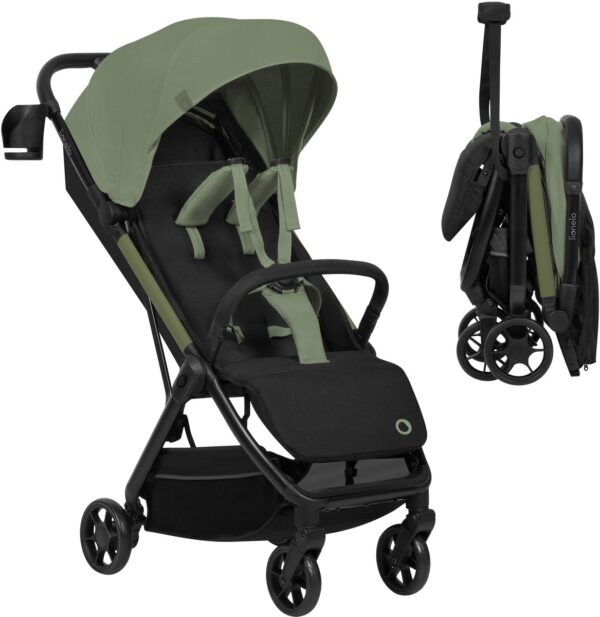 Ratini.lv | JULIE AIR bērnu pastaigu un ceļojumu ratiņi krāsa GREEN SAGE bilde #19