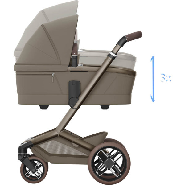 Ratini.lv | FAME bērnu ratu komplekts 2in1 krāsa Oak Truffle bilde #5