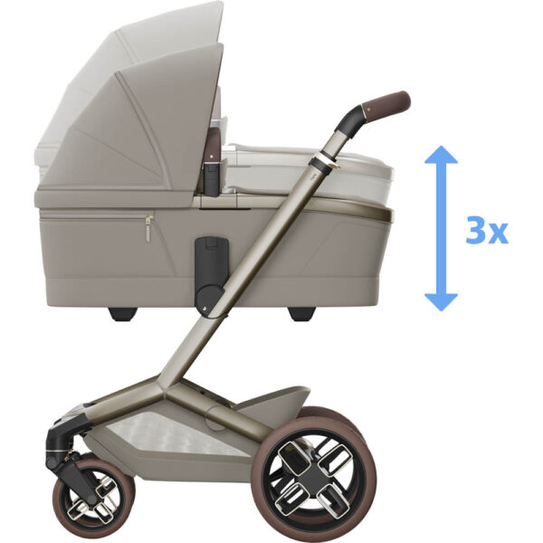 Ratini.lv | FAME bērnu ratu komplekts 2in1 krāsa Sapphire Sand bilde #5