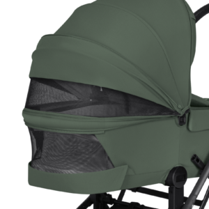 Lionelo SIA FLEX 2in1 bērnu pastaigu un ceļojumu ratu komplekts krāsa Green Emerald