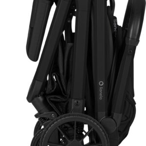 Lionelo CLOE PLUS bērnu ratiņi krāsa BLACK ONYX