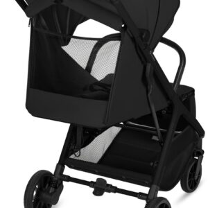 Lionelo CLOE PLUS bērnu ratiņi krāsa BLACK ONYX