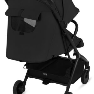 Lionelo SIA FLEX 2in1 bērnu pastaigu un ceļojumu ratu komplekts krāsa Black Onyx