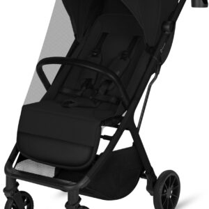 Lionelo CLOE PLUS bērnu ratiņi krāsa BLACK ONYX