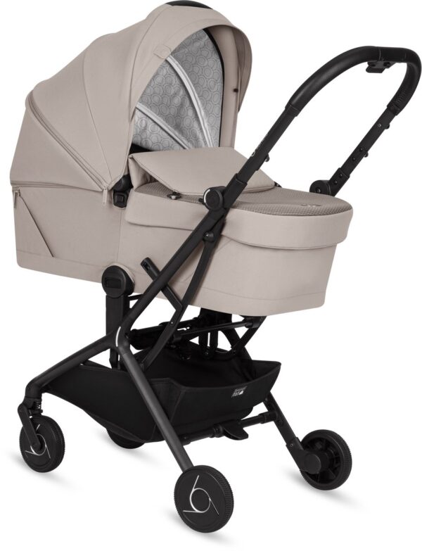 Ratini.lv | SIA FLEX 2in1 bērnu pastaigu un ceļojumu ratu komplekts krāsa Beige Sand bilde #9