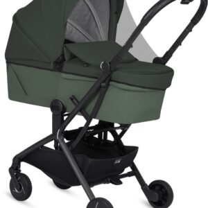 Lionelo SIA FLEX 2in1 bērnu pastaigu un ceļojumu ratu komplekts krāsa Green Emerald