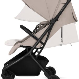 Lionelo SIA FLEX 2in1 bērnu pastaigu un ceļojumu ratu komplekts krāsa Beige Sand