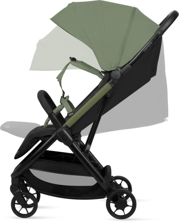 Ratini.lv | JULIE AIR bērnu pastaigu un ceļojumu ratiņi krāsa GREEN SAGE bilde #9