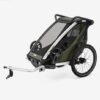 Thule Chariot Lite vienvietīga velosipēdu piekabe bērniem krāsa Vintage Green