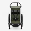 Thule Chariot Lite vienvietīga velosipēdu piekabe bērniem krāsa Vintage Green