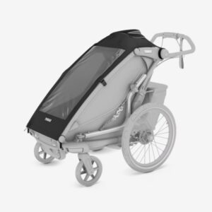 Thule Chariot gaisa attīrīšanas pārsegs bērnu vienvietīgai velo piekabēm