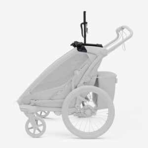 Thule Chariot 2 velosipēdu turētājs velo piekabei