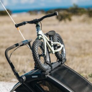 Thule Chariot 2 velosipēdu turētājs velo piekabei