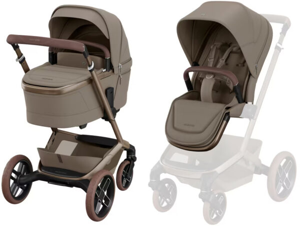 Ratini.lv | FAME bērnu ratu komplekts 2in1 krāsa Oak Truffle bilde #3