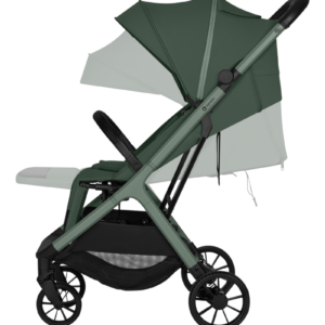 Lionelo CLOE PLUS bērnu ratiņi krāsa GREEN SAGE