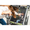 Thule Chariot Cab divvietīga velosipēdu piekabe bērniem krāsa Dark Slate
