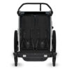 Thule Chariot Cross divvietīgā velosipēdu piekabe bērniem krāsa Dark Slate