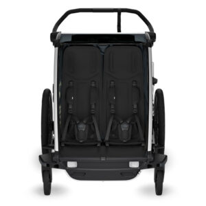 Thule Chariot Cross divvietīgā velosipēdu piekabe bērniem krāsa Dark Slate