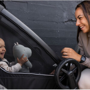 Thule Chariot Sport 2 vienvietīgā velosipēdu piekabe bērniem krāsa Black