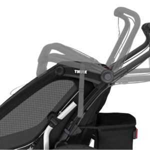 Thule Chariot Sport 2 vienvietīgā velosipēdu piekabe bērniem krāsa Black