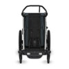 Thule Chariot Cross vienvietīgā velosipēdu piekabe bērniem krāsa Dark Slate