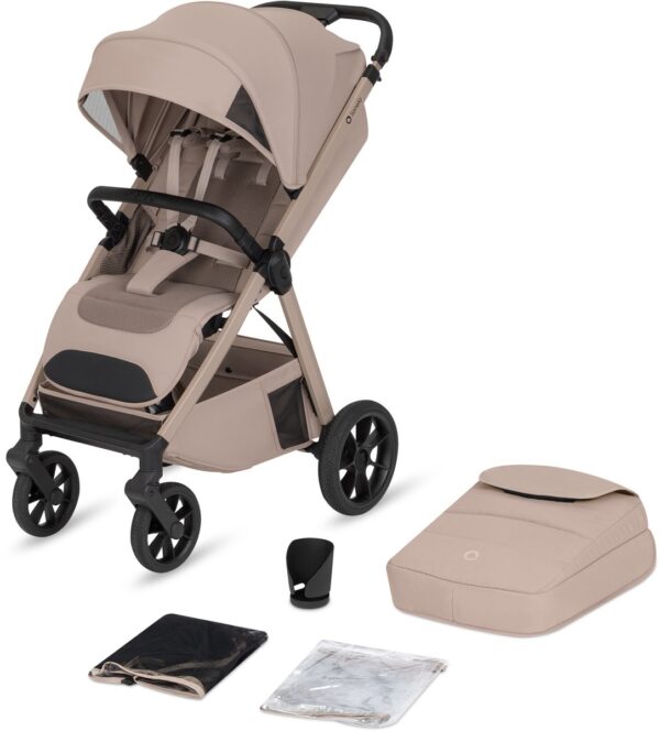 Lionelo BETT bērnu pastaigu ratiņi krāsa BEIGE SAND