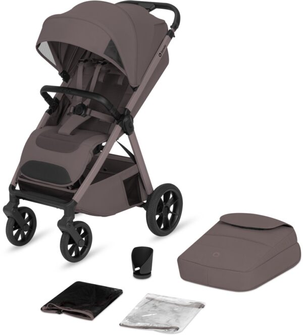 Lionelo BETT bērnu pastaigu ratiņi krāsa BEIGE TAUPE