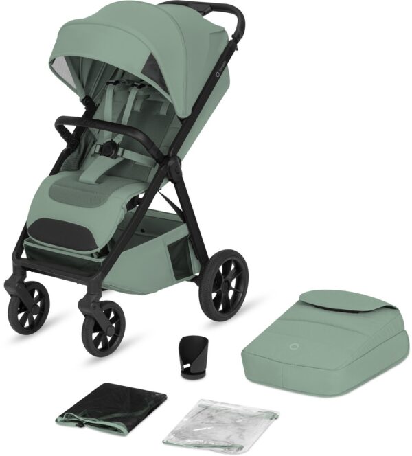 Lionelo BETT bērnu pastaigu ratiņi krāsa GREEN SAGE