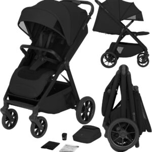 Lionelo BETT bērnu pastaigu ratiņi krāsa BLACK ONYX