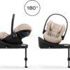 Cybex Cloud G3 I-Size autokrēsliņš mazuļiem 40-87cm krāsa Almond Beige