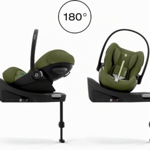Cybex Cloud G3 PLUS I-Size autokrēsliņš mazuļiem 40-87cm krāsa Moss Green