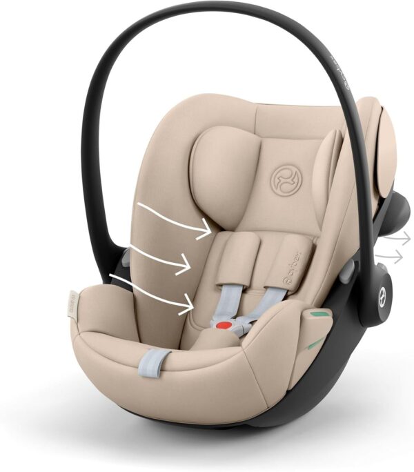 Cybex Cloud G3 I-Size autokrēsliņš mazuļiem 40-87cm krāsa Almond Beige