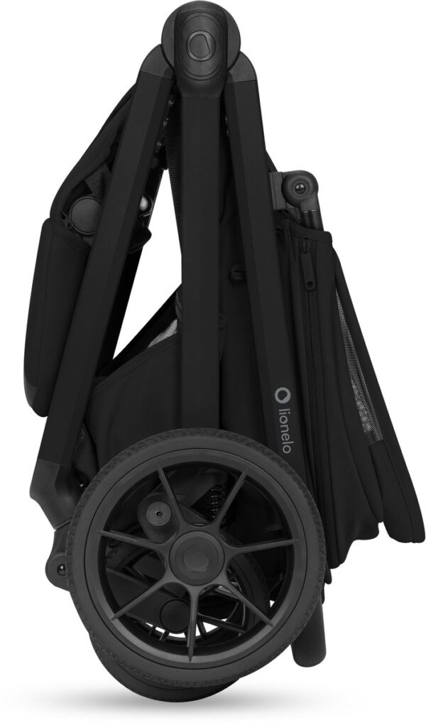 Lionelo BETT bērnu pastaigu ratiņi krāsa BLACK ONYX