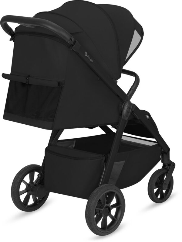 Lionelo BETT bērnu pastaigu ratiņi krāsa BLACK ONYX