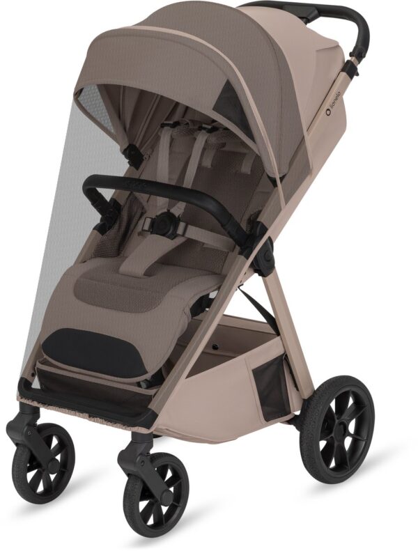 Lionelo BETT bērnu pastaigu ratiņi krāsa BEIGE SAND
