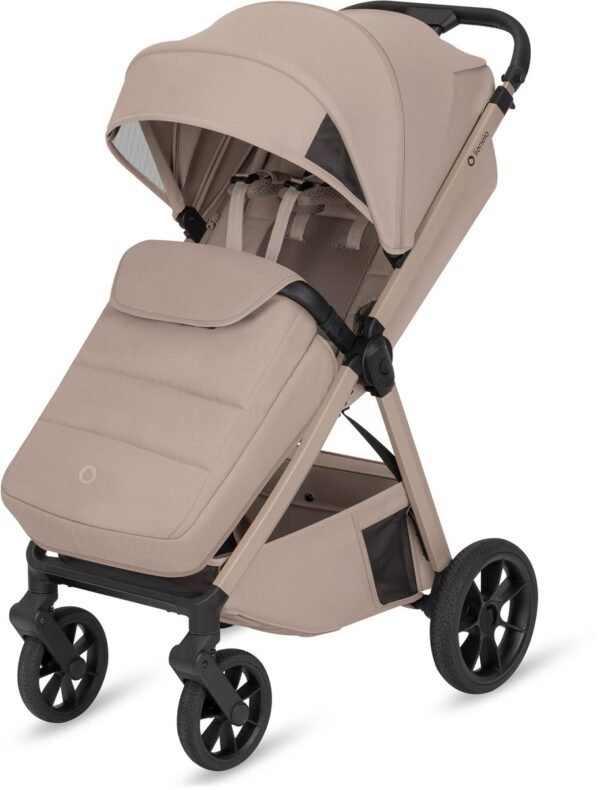 Lionelo BETT bērnu pastaigu ratiņi krāsa BEIGE SAND